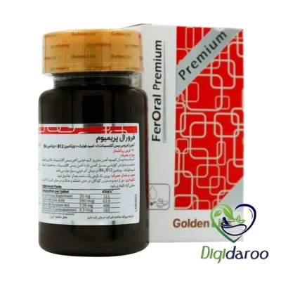 قرص فرورال پریمیوم (Feroral Premium) گلدن لایف 30 عددی