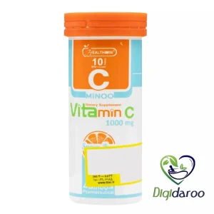 قرص جوشان ویتامین سی 1000 هلثی مین 10 عددی
