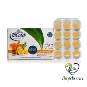 آبنبات سرد اکالیپتوس های کلد 12 عددی (لیمو، عسل، آویشن)