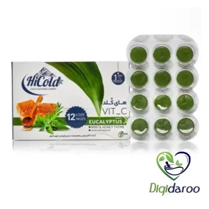 آبنبات سرد اکالیپتوس های کلد 12 عددی (نعنا، عسل، آویشن)