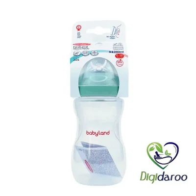 شیشه شیر کد 204 بیبی لند 260 میلی لیتری (سبز)