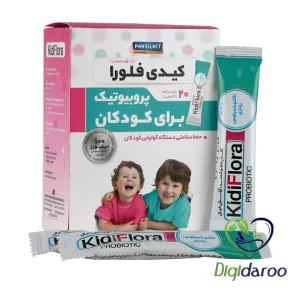 ساشه پروبیوتیک کیدی فلورا (Kidi Flora) پارسی لاکت 20 عددی