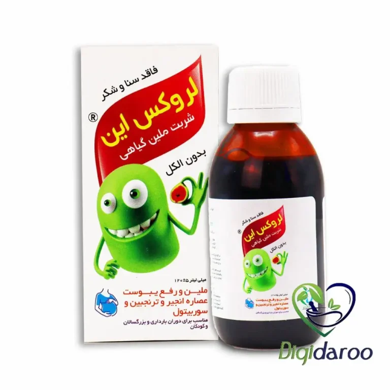 شربت ملین لروکس این بنیان كسری سلامت 120 میلیلیتری