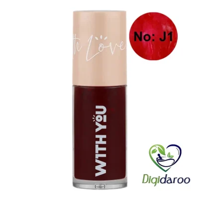 تینت مایع لب و گونه تمشک (Raspberry) ویت یو 8 میلی لیتری (J1)