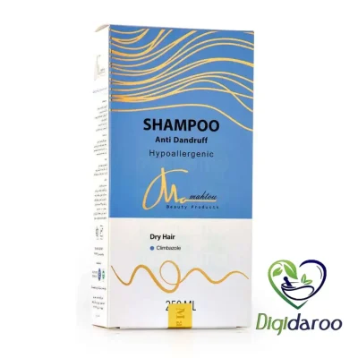 شامپو ضد شوره موهای خشک ماهتو 250 میلی لیتری (آبی)