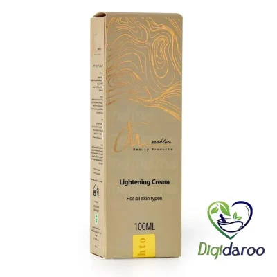 کرم روشن کننده ماهتو 100 میلی لیتری