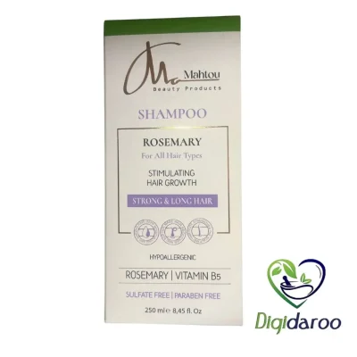 شامپو رزماری مناسب انواع مو ماهتو 250 میلی لیتری (سبز)