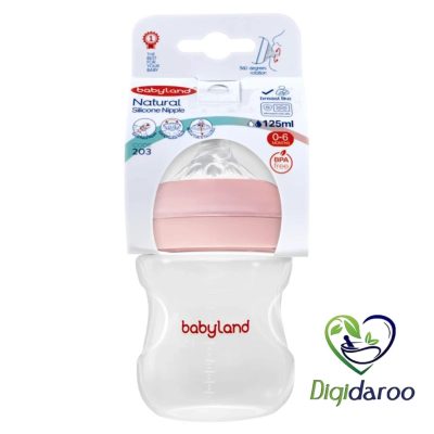 شیشه شیر کد 203 بیبی لند 125 میلی لیتری (کالباسی)