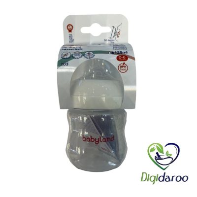 شیشه شیر کد 203 بیبی لند 125 میلی لیتری (سفید)