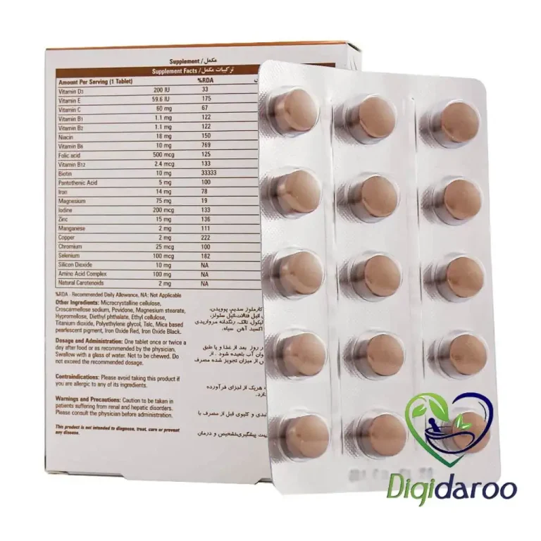 قرص بایونا (Biona) نیچرز اونلی 30 عددی