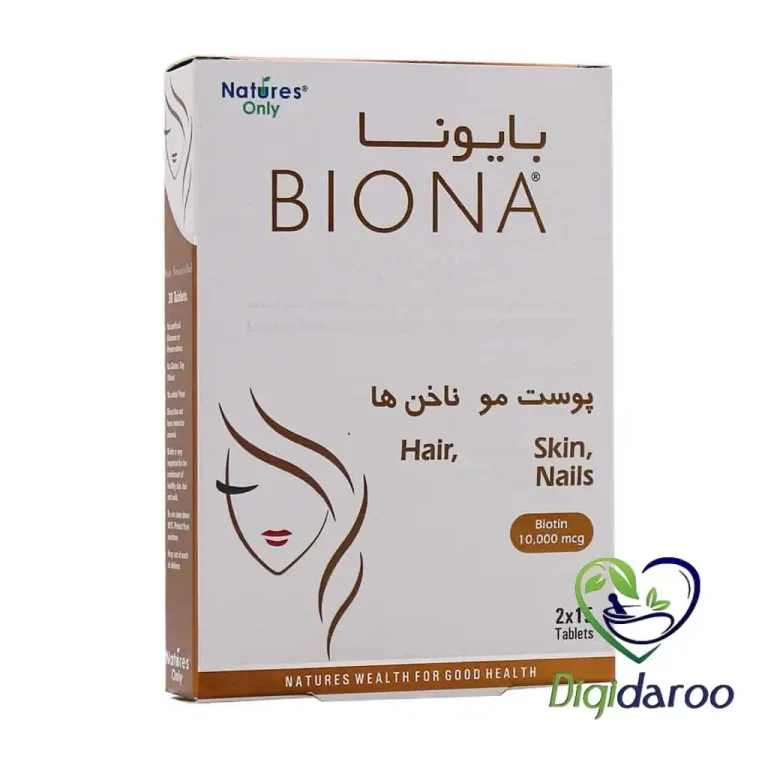 قرص بایونا (Biona) نیچرز اونلی 30 عددی