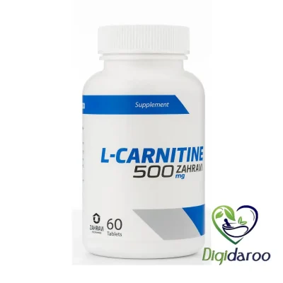 قرص ال کارنیتین زهراوی 500 میلی گرمی 60 عددی