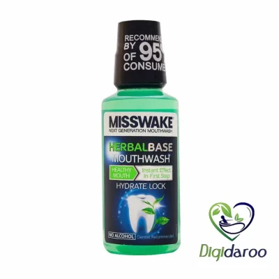 دهانشویه هربال بیس (Herbal Base) میسویک 400 میلی لیتری