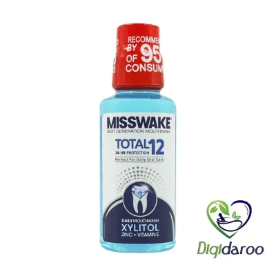 دهانشویه توتال 12 (Total 12) حاوی زایلیتول میسویک 400 میلی لیتری