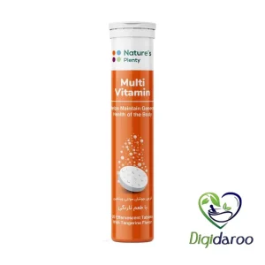 قرص جوشان مولتی ویتامین نیچرز پلنتی 20 عددی (نارنگی) (نارنجی)
