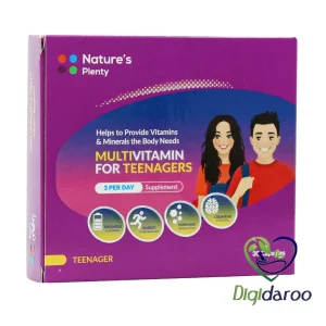 کپسول مولتی ویتامین نوجوانان و جوانان نیچرز پلنتی 30 عددی