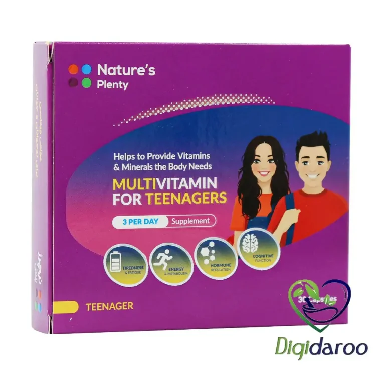 کپسول مولتی ویتامین نوجوانان و جوانان نیچرز پلنتی 30 عددی