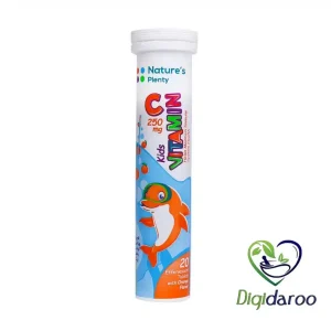 قرص جوشان ویتامین ث 250 میلی گرم کودکان نیچرز پلنتی 20 عددی (پرتقالی)