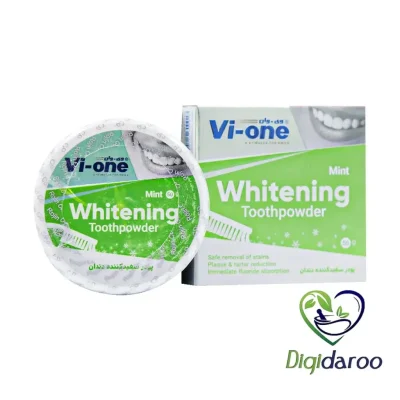 پودر سفید کننده دندان نعناع وی وان ۵۰ گرمی (سبز)