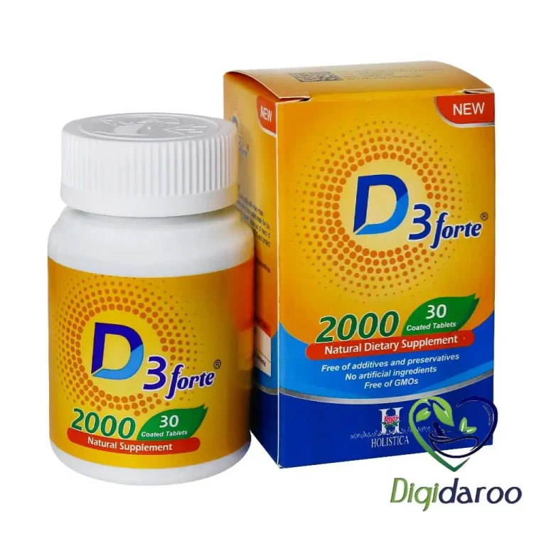 قرص ویتامین D3 فورت 2000 واحد آرین سلامت سینا 30 عددی