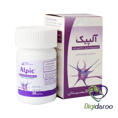 کپسول آلپیک(Alpic) 300 میلی گرم رها 30 عددی