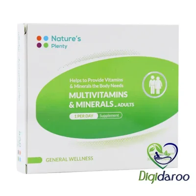 کپسول مولتی ویتامین مینرال_بزرگسالان نیچرز پلنتی 30 عددی (سبز ورقی)
