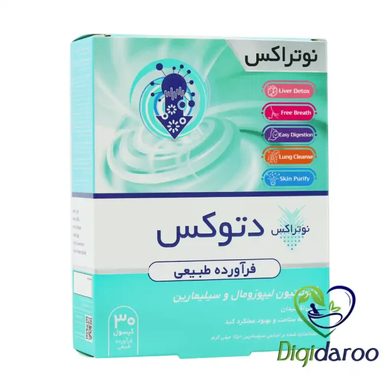 کپسول دتوکس (Detox) نوتراکس 30 عددی
