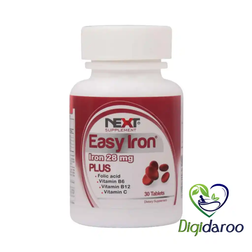 قرص ایزی آیرون پلاس (Easy Iron) نکست ساپلمنت 30 عددی