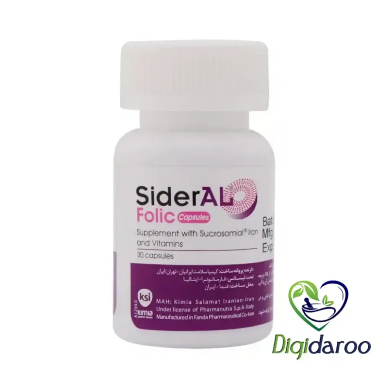 کپسول سیدرال فولیک (Sideral Folic) فارمانوترا 30 عددی
