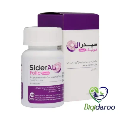 کپسول سیدرال فولیک (Sideral Folic) فارمانوترا 30 عددی