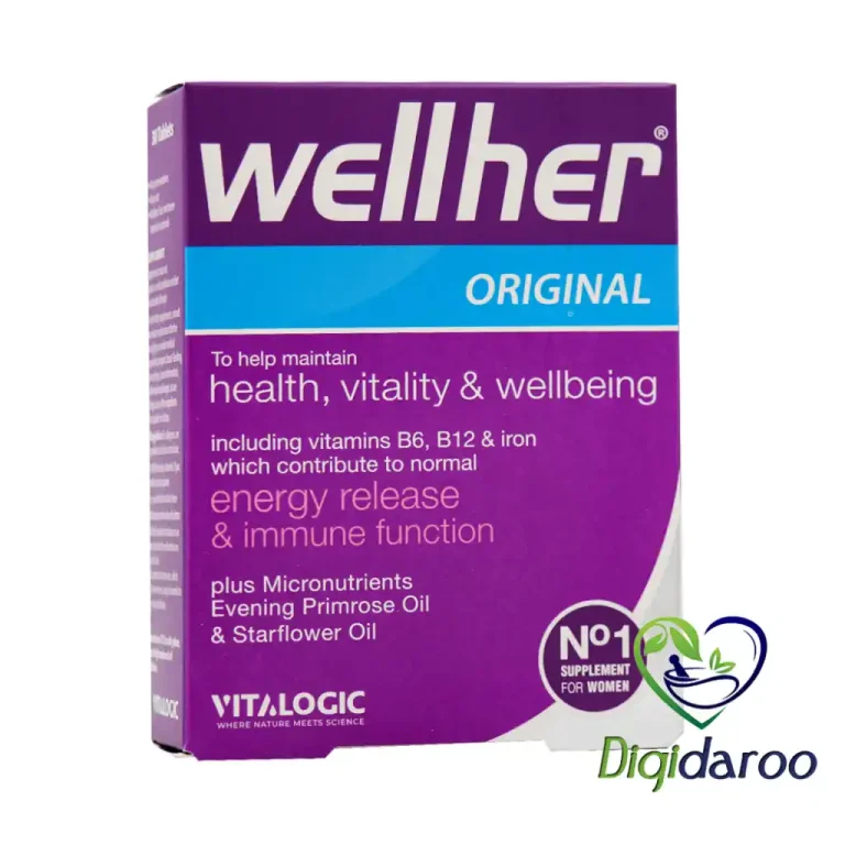 قرص ول هر اورجینال (Wellher) ویتالوژیک 30 عددی