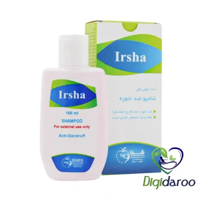 شامپو ضد شوره و ضدقارچ(موضعی) ایرشا 100 میلی لیتری