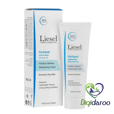 آبرسان پوست خشک و نرمال (Hydrasel Rich) لایسل 50 میلی لیتری