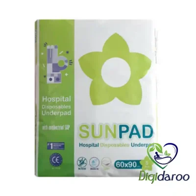 زیرانداز بهداشتی سان پد (SUNPAD) سایز 60 در 90 بسته 5 عددی