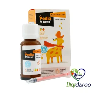 قطره مولتی آهن و زینک (Multi+Zinc+Iron)پدیابست 30 میلی لیتری