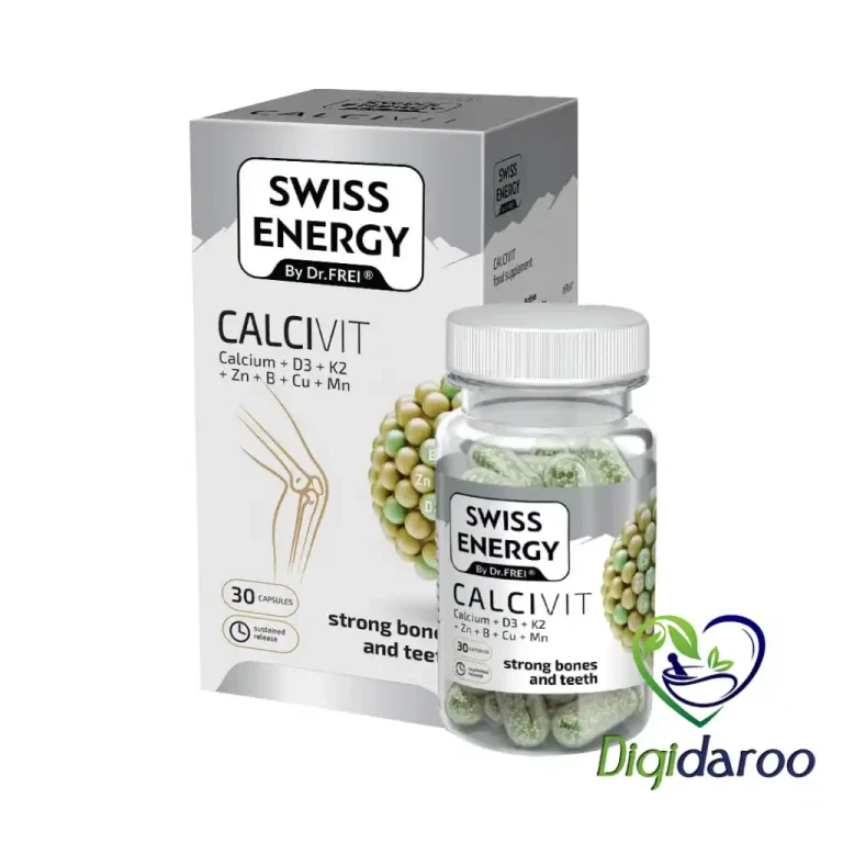 کپسول کلسی ویت (Calcivit) سوییس انرژی 30 عددی