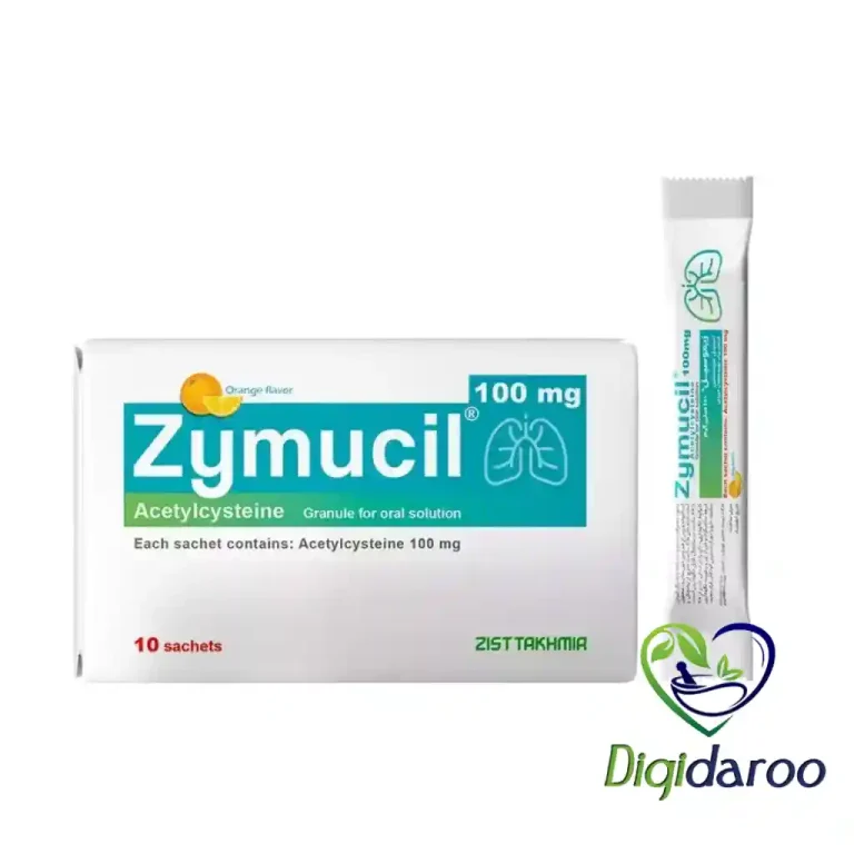ساشه زیموسیل 100 میلی گرم زیست تخمیر 10 عددی(سبز)