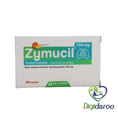 ساشه زیموسیل 100 میلی گرم زیست تخمیر 10 عددی(سبز)