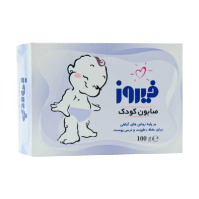 صابون کودک کلاسیک فیروز 100 گرمی (آبی)