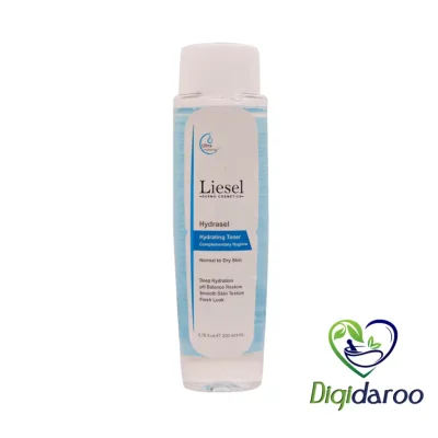 تونر پوست خشک هیدراسل (Hydrasel) لایسل مناسب  200 میلی لیتری