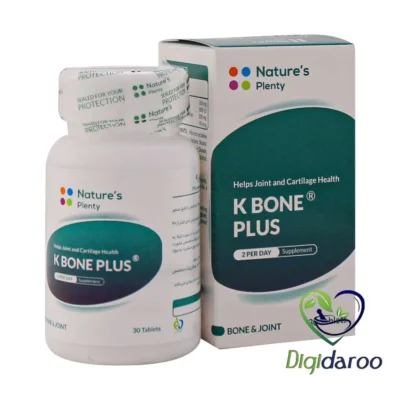 قرص کی بون پلاس (K Bone Plus) نیچرز پلنتی 30 عددی (قوطی)