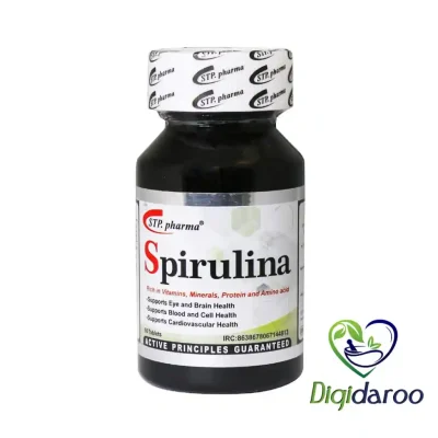 قرص اسپیرولینا (Spirulina) اس تی پی فارما 60 عددی