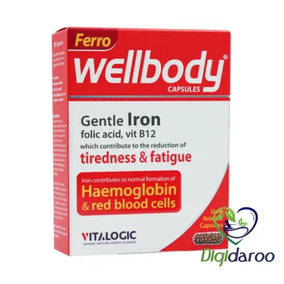 کپسول فرو ول بادی (Ferro Wellbody) ویتالوژیک 30 عددی