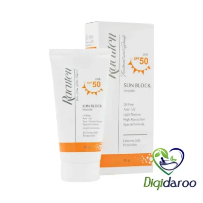 کرم ضد آفتاب SPF50 پوست چرب و مختلط راکوتن 50 گرمی (بی رنگ)