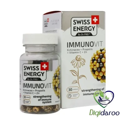 کپسول ایمونوویت (Immunovit) سوییس انرژی 30 عددی